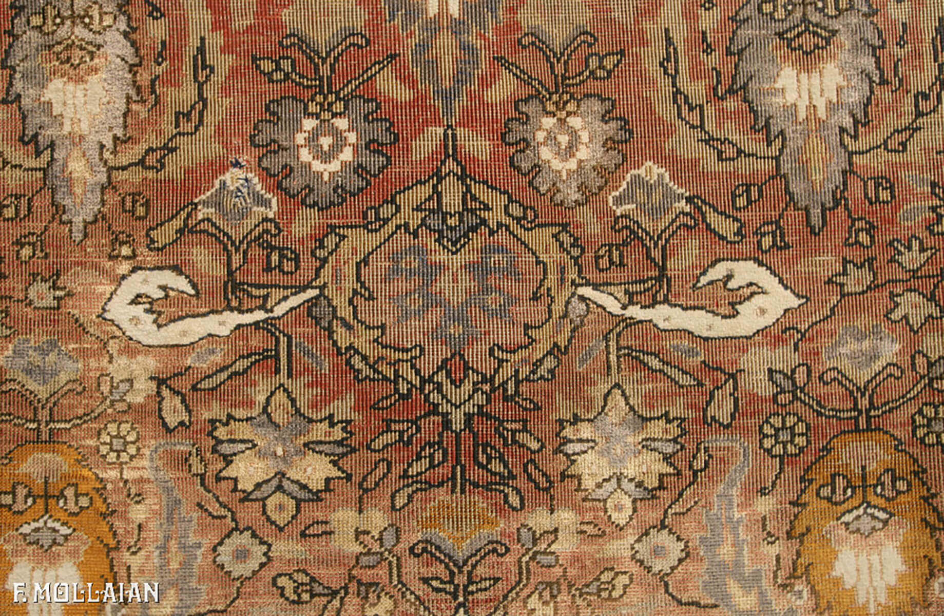 Tapis Syrien Antique Aleppo (Halab) n°:33866098